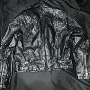 Black leather Jacket